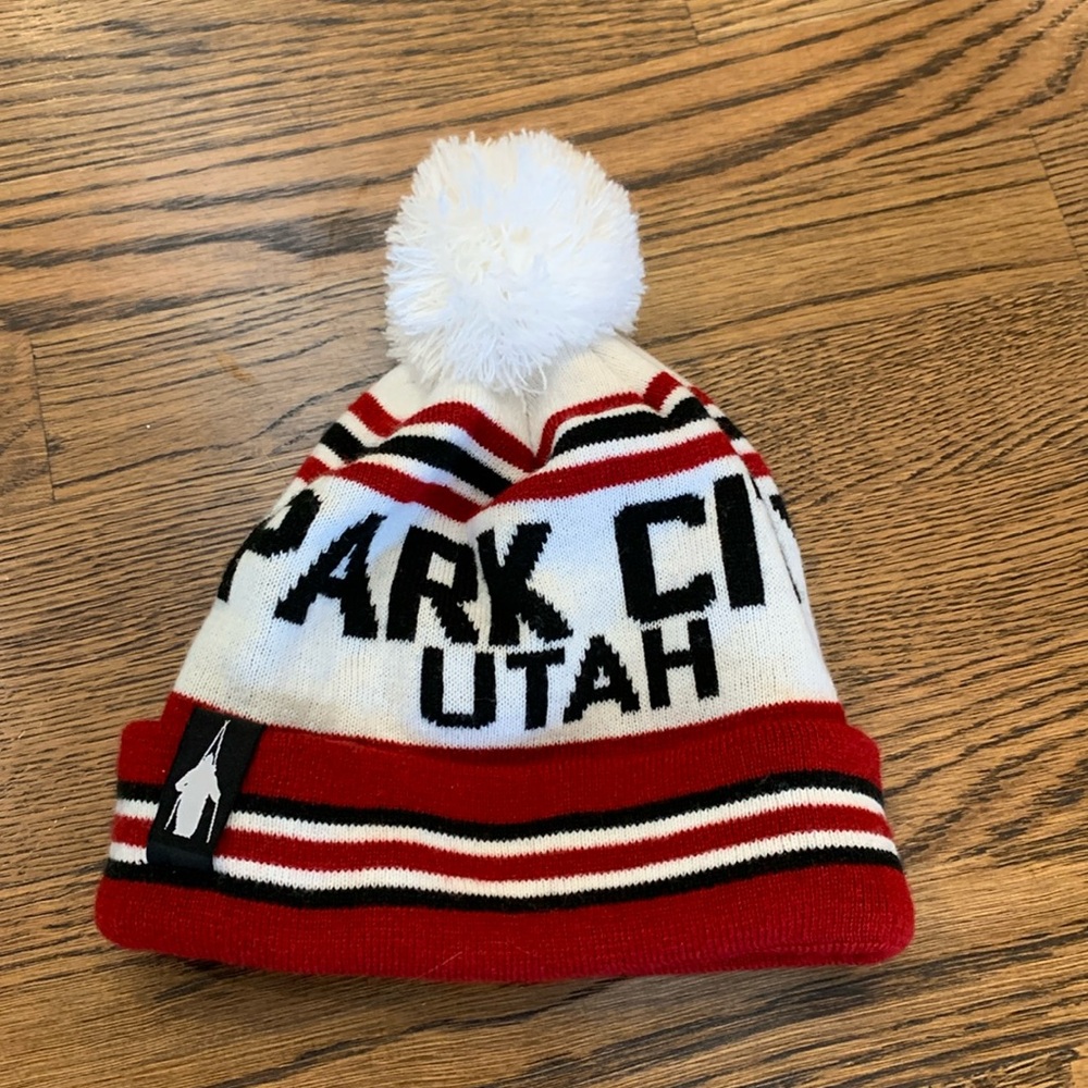 Teton clothing Park City Utah pompom winter hat